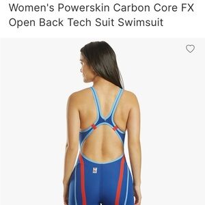 Women's Powerskin Carbon Core FX Open Back Tech Suit Swimsuit